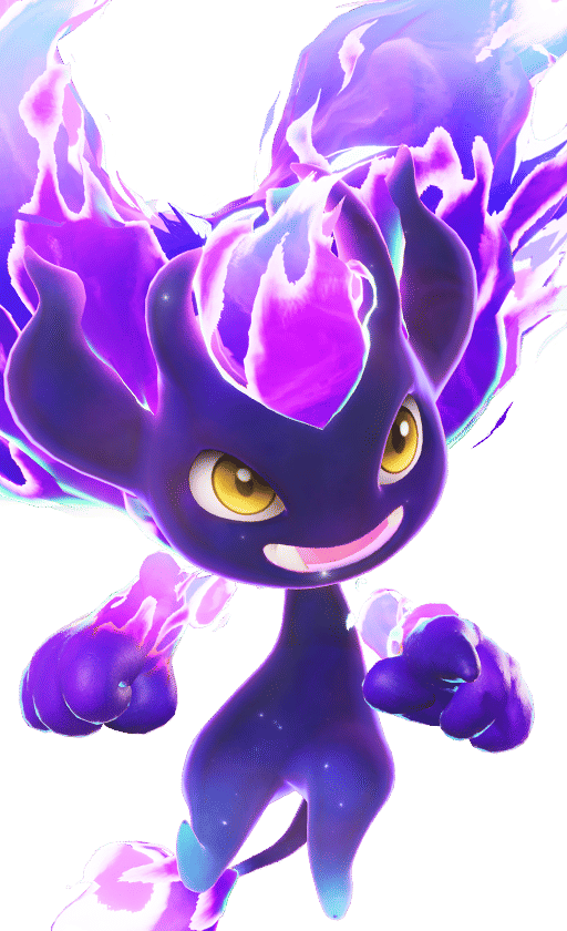 Flamerion in its Highland Form, No. 028 in the Aniimo Dex