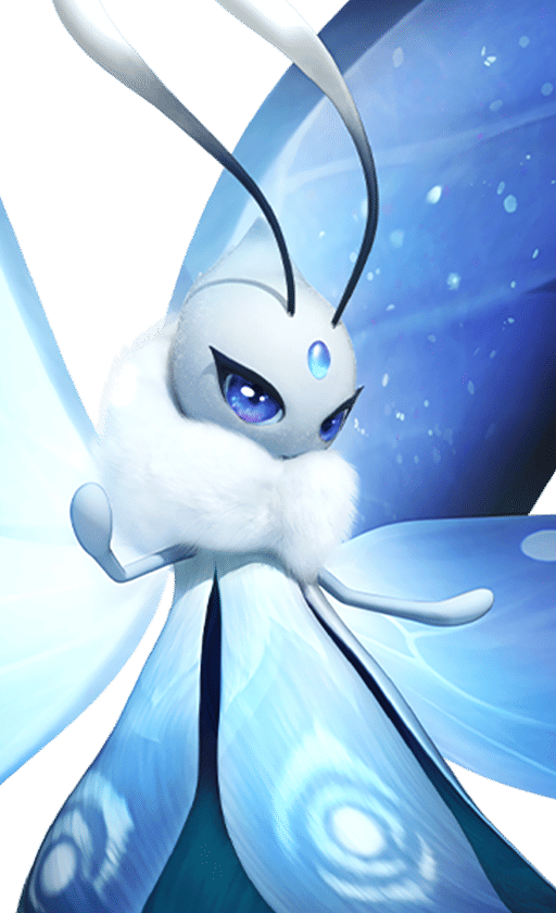 Gracewing in its Nighttime Form, No. 030 in the Aniimo Dex