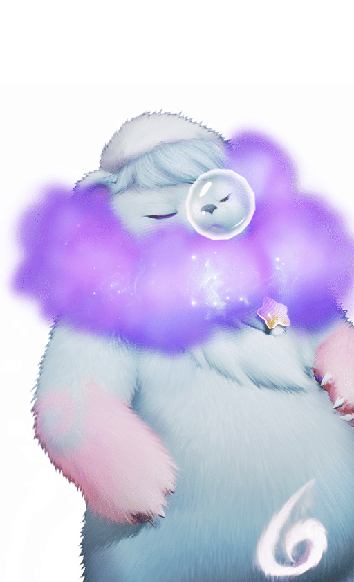 Grizbo in its Prismana Form, No. 070 in the Aniimo Dex