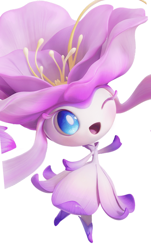 Iris in its Basic Form, No. 011 in the Aniimo Dex