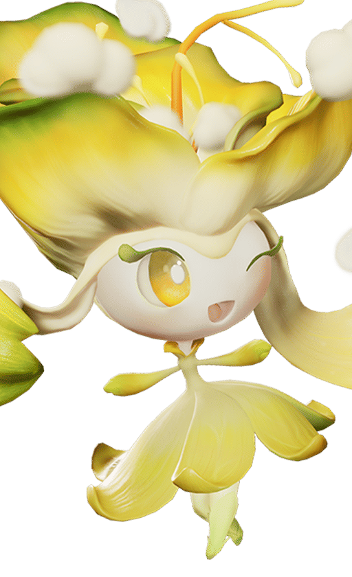 Iris in its Grassland Form, No. 011 in the Aniimo Dex