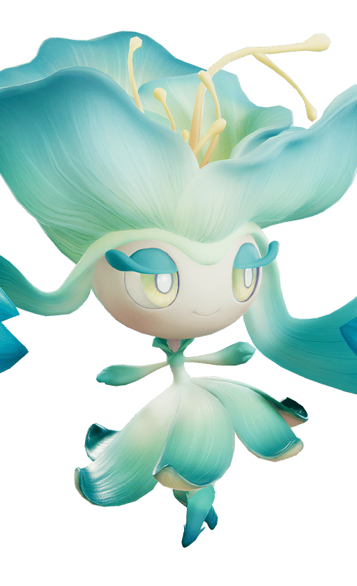 Iris in its Mountain Woods Form, No. 011 in the Aniimo Dex