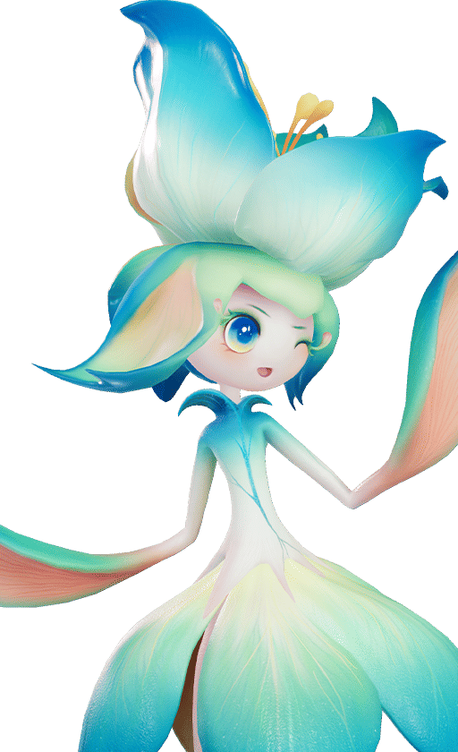 Irisal in its Mountain Woods Form, No. 012 in the Aniimo Dex