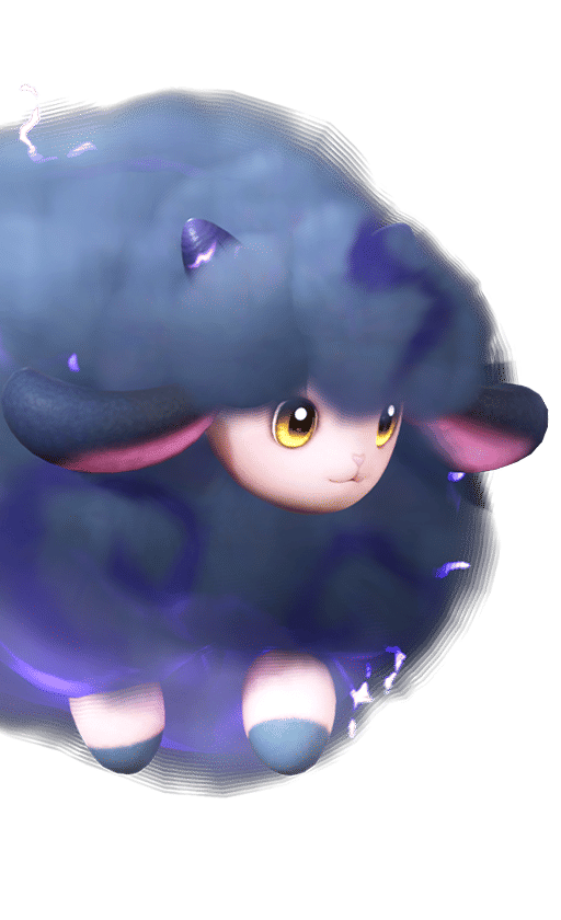 Nimbi in its Rainstorm Form, No. 018 in the Aniimo Dex