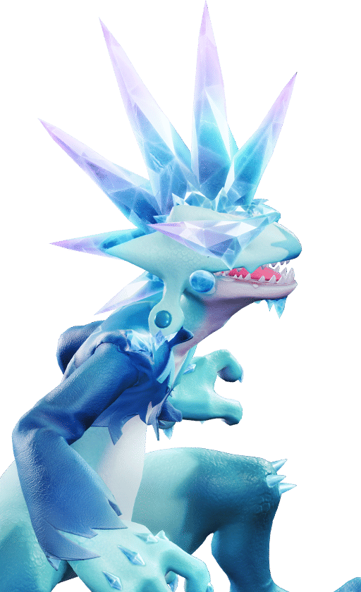 Pomawk in its Snowfield Form, No. 039 in the Aniimo Dex