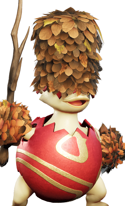 Pomegg in its Highland Form, No. 037 in the Aniimo Dex