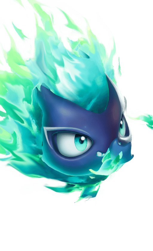 Sparki in its Forest Form, No. 027 in the Aniimo Dex