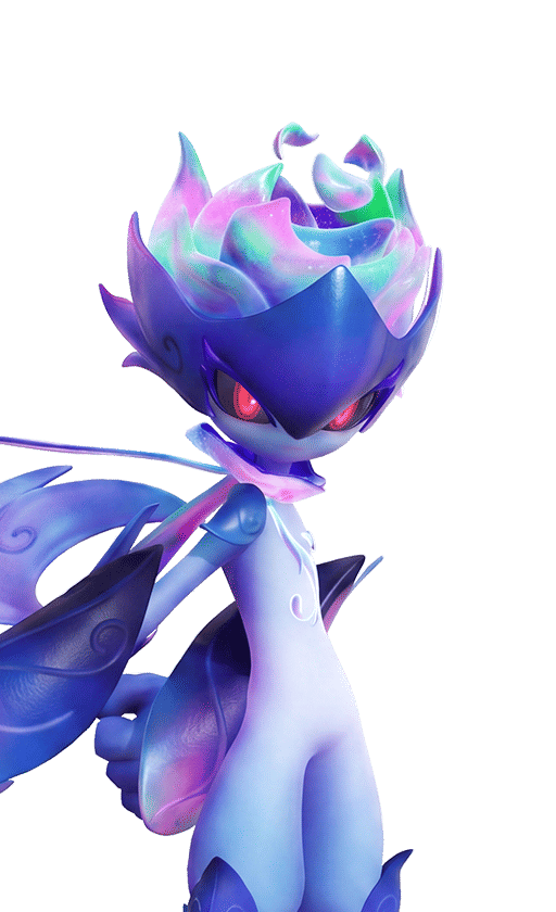 Thornblade in its Umbrabow Form, No. 035 in the Aniimo Dex