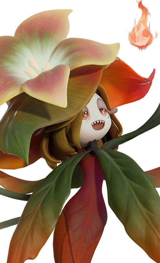 Hexxin in its Mountain Form, No. 022 in the Aniimo Dex
