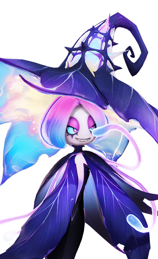 Hexxin in its Prismana Form, No. 022 in the Aniimo Dex