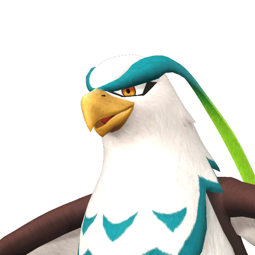 Galeclaw, Palworld Paldeck No. 049 - a Normal-type courier bird strong enough to carry a person