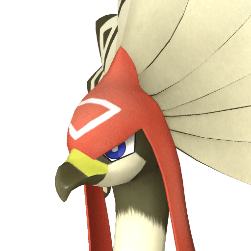 Dazemu, Palworld Paldeck No. 123 — a Ground desert ostrich
