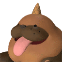 Polapup Terra, Palworld Paldeck No. 072B — the Ice and Ground desert variant of Polapup