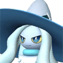 Icelyn, Palworld Paldeck No. 119 — an Ice witch Pal