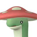 Shroomer, Palworld Paldeck No. 118 — a Grass mushroom-dragon