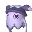 Killamari, Palworld Paldeck No. 030 - a small blank-faced Water and Dark squid Pal