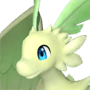 Quivern Botan, Palworld Paldeck No. 124B — a Dragon/Grass flying mount