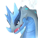 Moldron Cryst, Palworld Paldeck No. 105B — an Ice/Ground dragon
