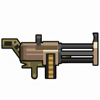 handheld gatling gun