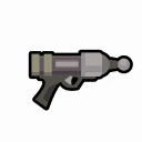 salvaged laser pistol