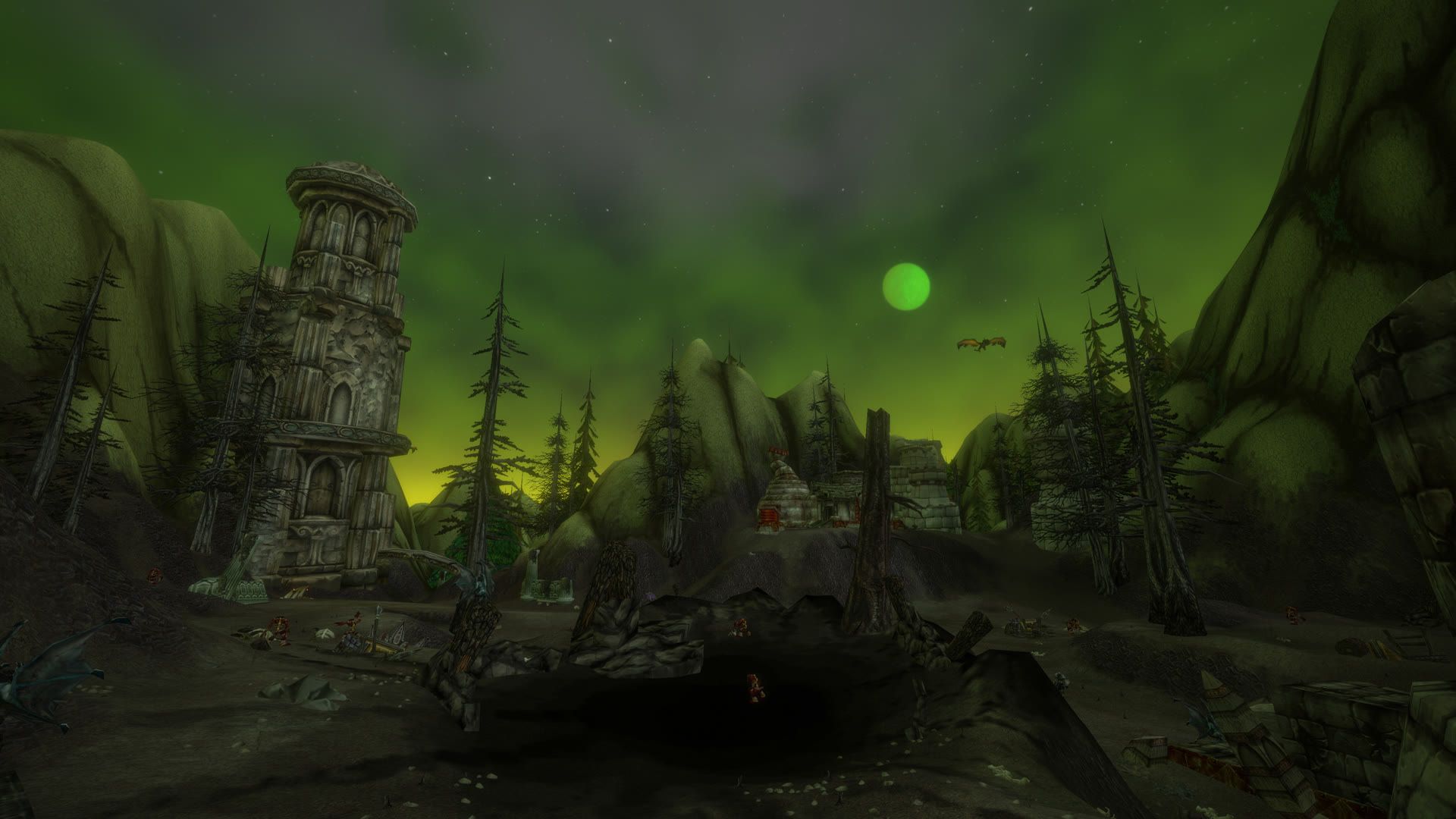 World of Warcraft: Forever screenshot 1 — Mount Hyjal