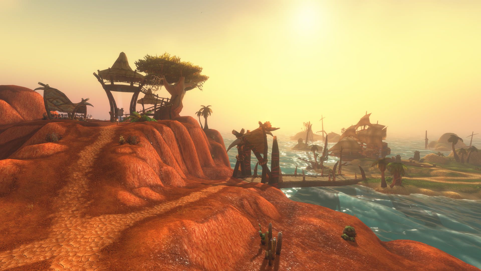 World of Warcraft: Forever screenshot 11 — the Darkspear Islands battleground