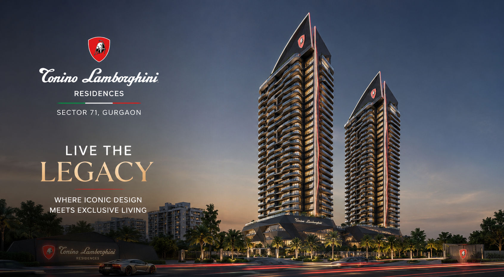 Tonino Lamborghini Residences, Sector 71 Gurgaon