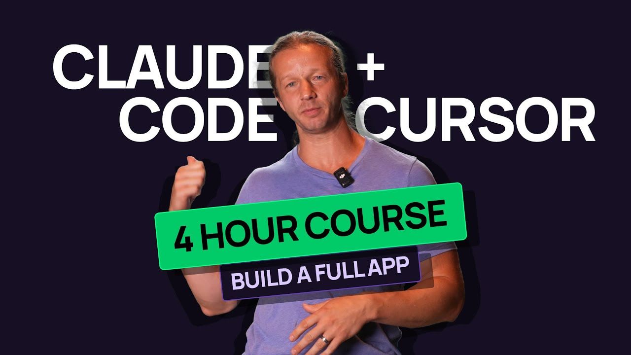 Build a FULL App Claude Code + Cursor COURSE