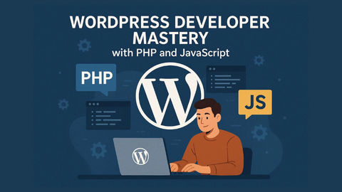 Transform from WordPress user to professional developer through 45+ hours of coding instruction covering PHP, JavaScript, custom themes, Gutenberg blocks, and the WP REST API. Build a complete university website while mastering custom post types, user authentication, real-time features, and deployment strategies that position you for WordPress development careers.