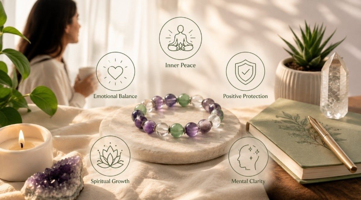 which hand to wear crystal bracelet
