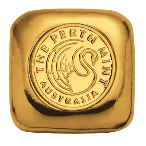 1oz-Perth-Mint-Gold-Cast-Bar-front