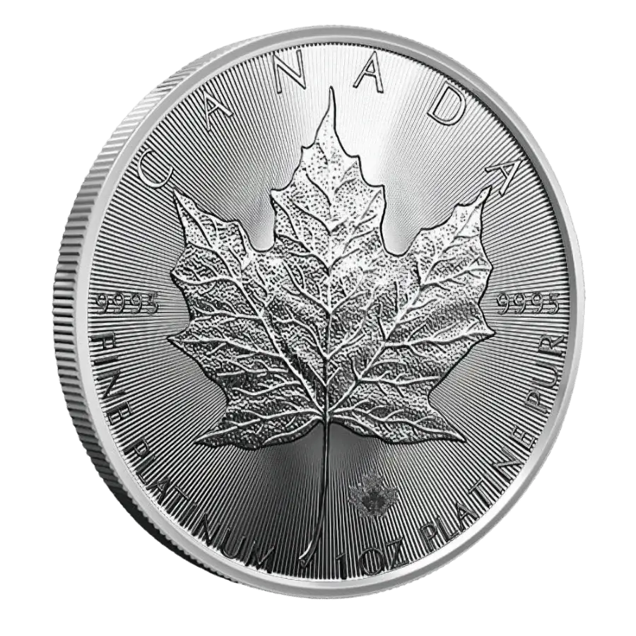 2021 1oz Canadian Maple Platinum Coin