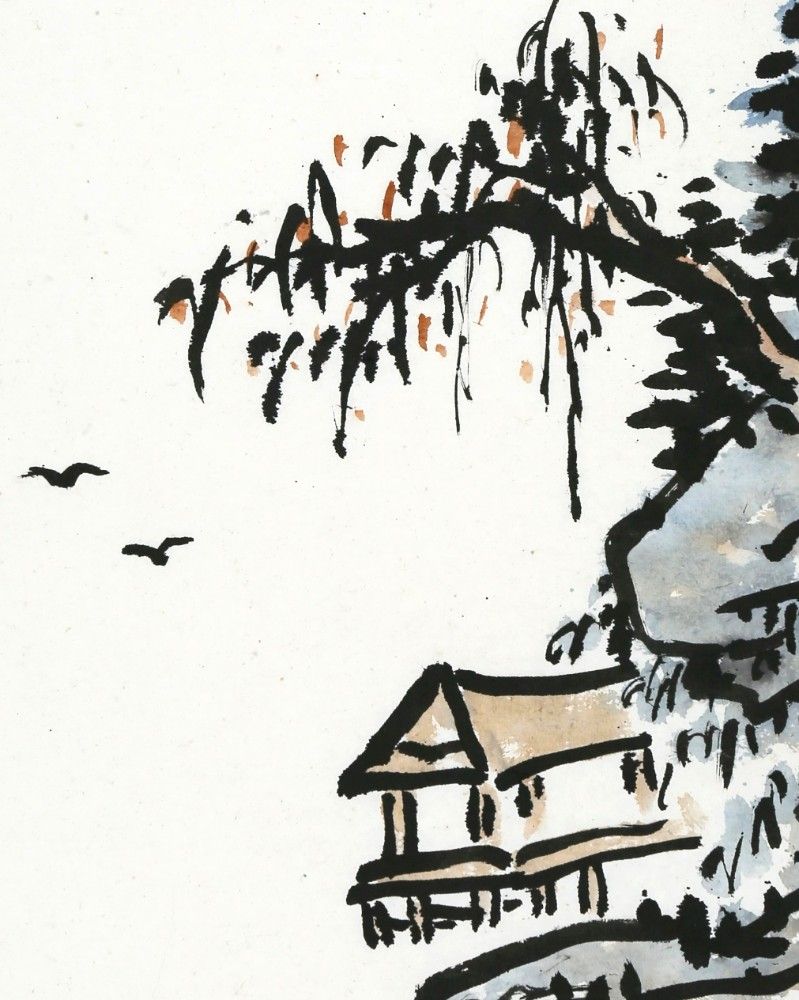 Landscape (山水) by Wang Fei