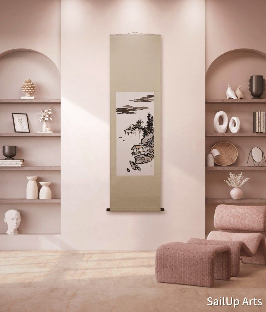 Landscape (山水) by Wang Fei