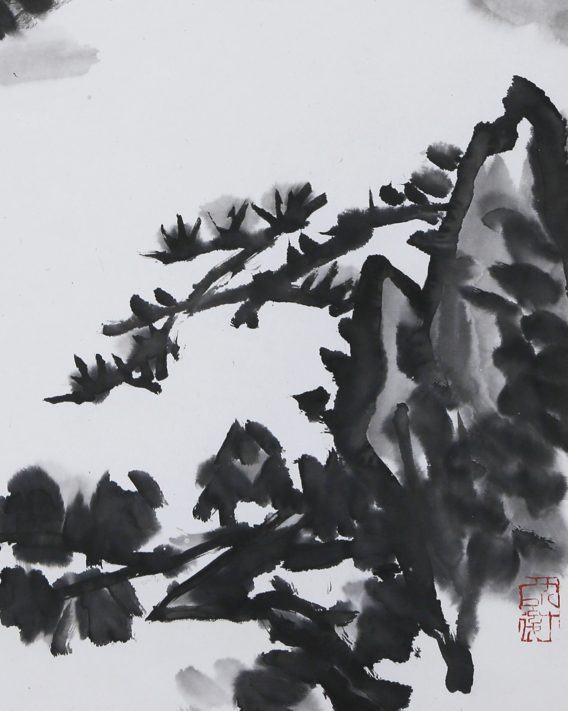 Ink Landscape 水墨山水 by Chen Zilin | SailUp Arts
