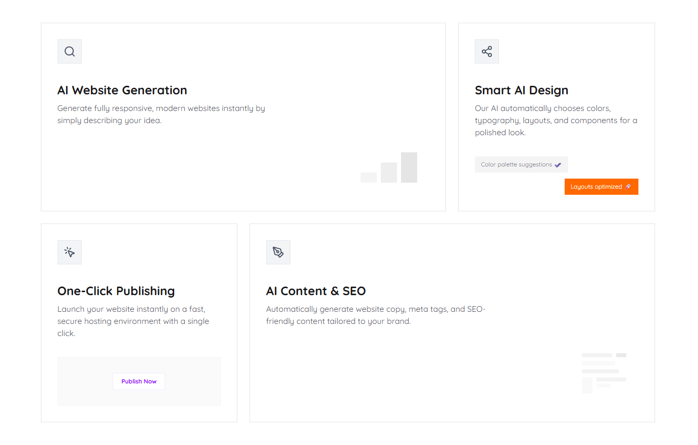 Tailwind CSS Bento Grid Block for Services Section