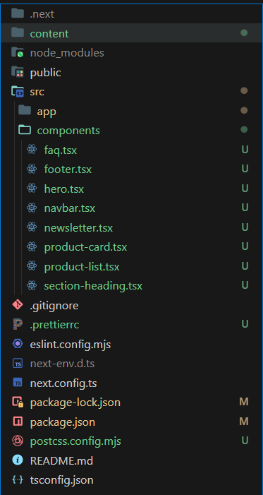 nextjs app components folder structure