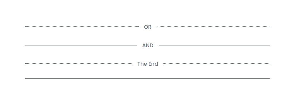 tailwind css horizontal divider with label