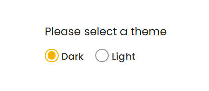 Radio Button UI Design