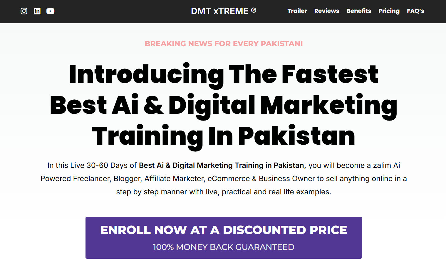 Best Ai & Digital Marketing Training in Pakistan