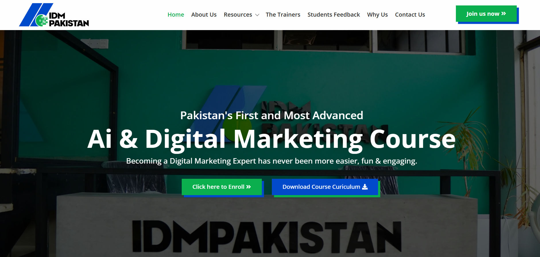 IDM Pakistan - The Most Advanced Digital Marketing Training Program