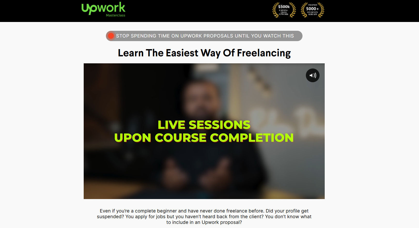 Upwork Masterclass in Pakistan | Raheem Dawar