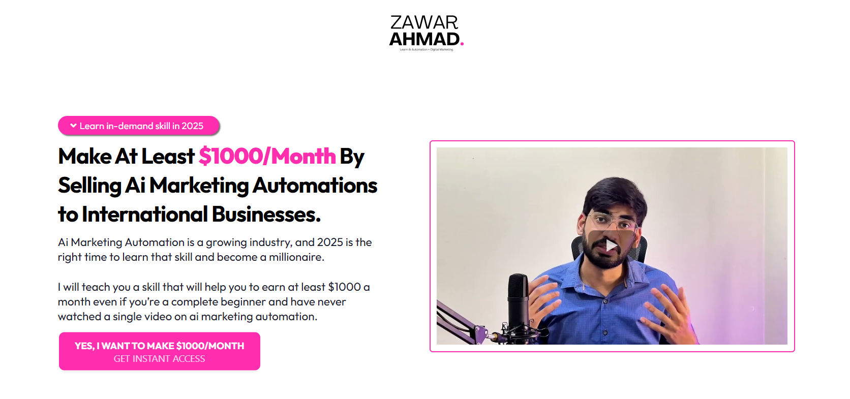 Ai Marketing Automation Masterclass