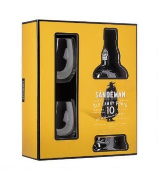 sandeman 10 years gift pack-nairobidrinks