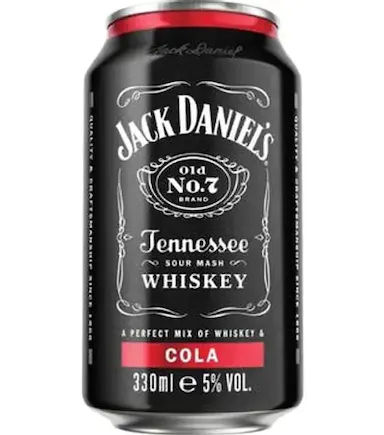 Jack Daniels Tennessee Cola-nairobidrinks