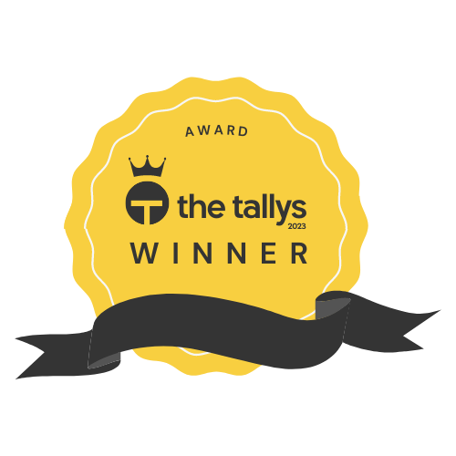 Tally Workspace The Tallys Award Badge