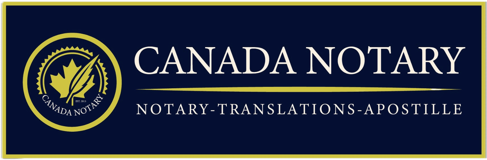 CANADA NOTARY