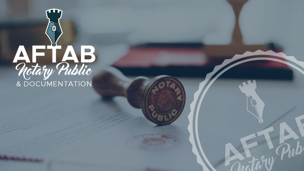Aftab Notary Public & Documentation Services Regina