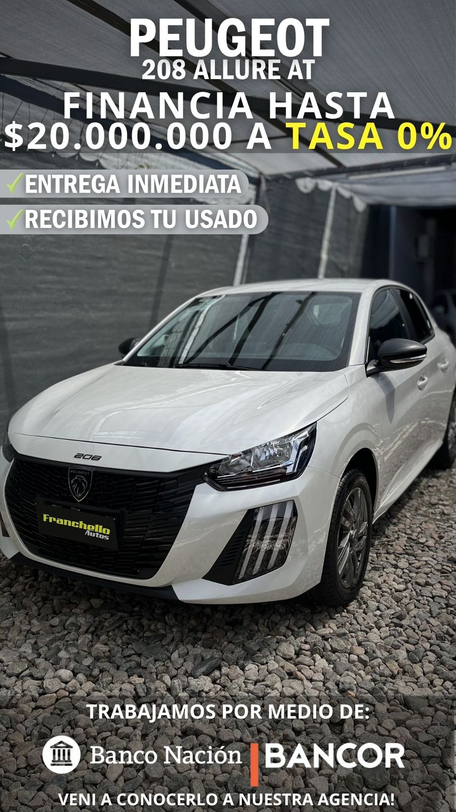 Peugeot 208 ALLURE AT | Disponible en nuestro local para ENTREGA INMEDIATA