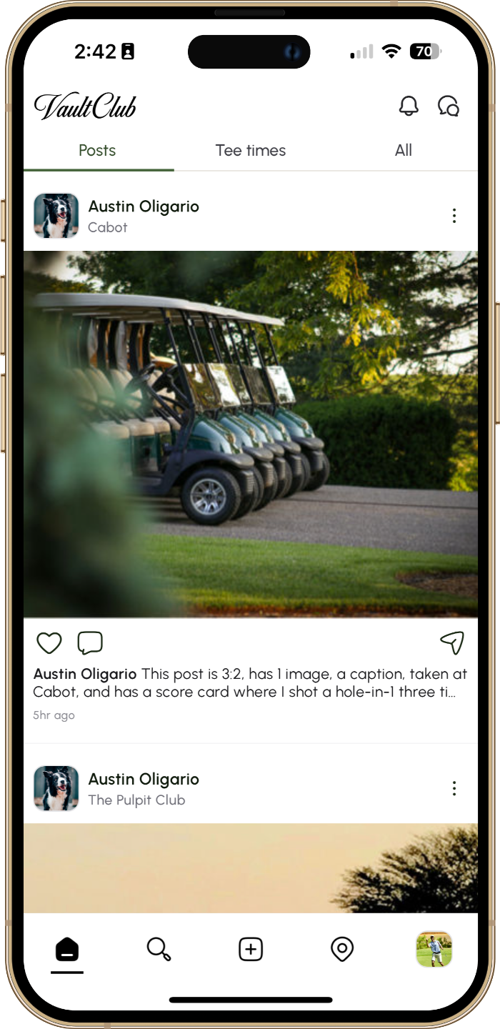 Post updates—only to your network. No noise, just the people who matter.